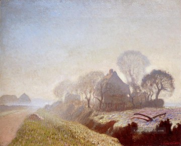  impressionistische Kunst - Morgen Im November modernen Szenerie impressionist Sir George Clausen
